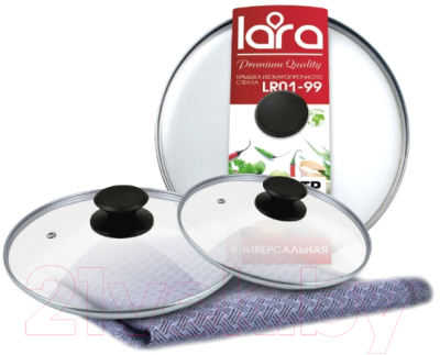 Крышка стеклянная Lara LR01-100