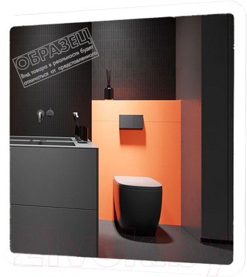 Зеркало Пекам Marta 50x60 / marta-50x60s (с подсветкой и сенсором на прикосновение) - фото