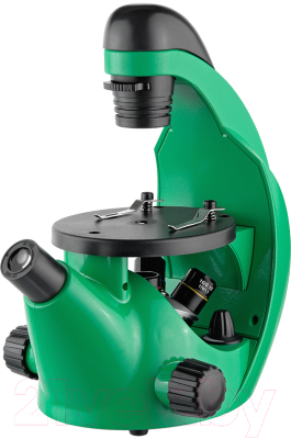 Микроскоп оптический Микромед Эврика 40х-320х / 26397 (лайм) - фото