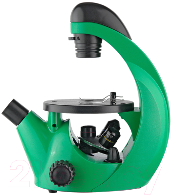 Микроскоп оптический Микромед Эврика 40х-320х / 26397 (лайм)