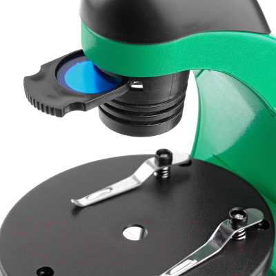 Микроскоп оптический Микромед Эврика 40х-320х / 26397 (лайм)