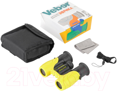 Бинокль Veber Эврика 6x21 Y/B / 25519