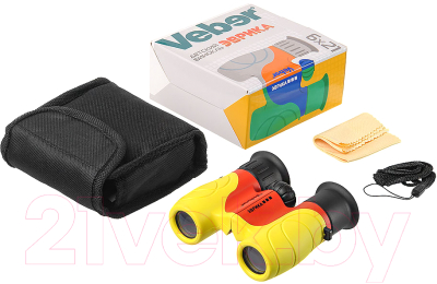 Бинокль Veber Эврика 6x21 Y/R / 25517