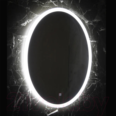 Зеркало Пекам Vesta 75x90 / Vesta-75x90s (с подсветкой и сенсором на прикосновение)