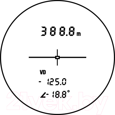 Дальномер оптический Veber 6x24 LR 1500AW / 27584