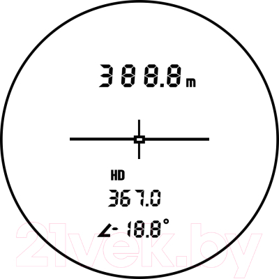 Дальномер оптический Veber 6x24 LR 1500AW / 27584