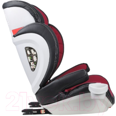 Автокресло Costa CS-004 (бордовый/черный)