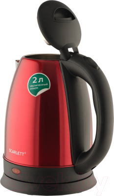 Электрочайник Scarlett SC-EK21S76 (красный)