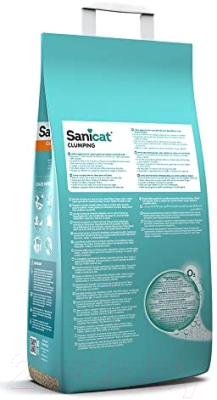 Наполнитель для туалета Sanicat Clumping Vani-Mand