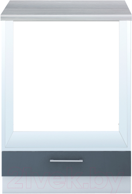 Шкаф под духовку Интерлиния Мила Gloss НШ60д - фото