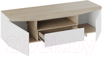 Тумба ТриЯ ТВ тип 1 (белый ясень/дуб сонома)