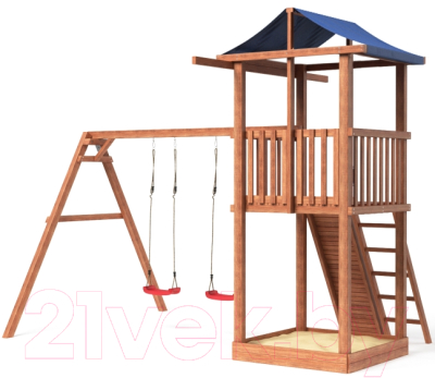 Игровой комплекс National Tree Company Красная Звезда / СГ2-Р912-тент