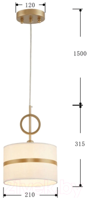 Потолочный светильник FAVOURITE 2634-1P