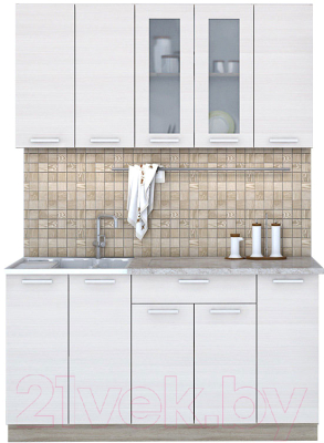 Готовая кухня Интерлиния Мила 15 - фото