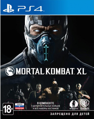 Игра для игровой консоли PlayStation 4 Mortal Kombat XL - фото