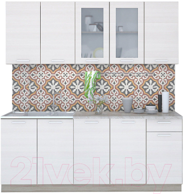Готовая кухня Интерлиния Мила 20 - фото
