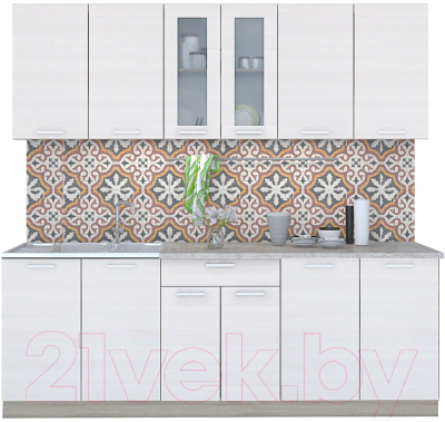 Готовая кухня Интерлиния Мила 22 - фото