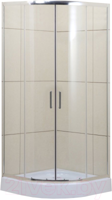 Душевой уголок BelBagno UNO-195-R-2-100-C-Cr - фото