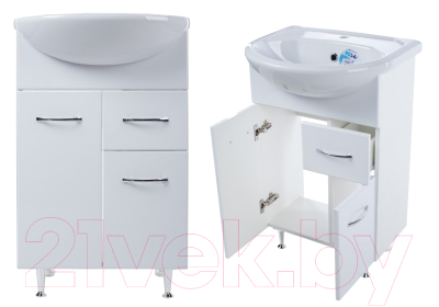 Тумба с умывальником Tivoli Сити 55 / 462317