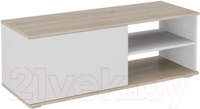 Тумба ТриЯ ТВ Diamond тип 7 КМ+02.68.000.007 (дуб сонома/белый) - фото