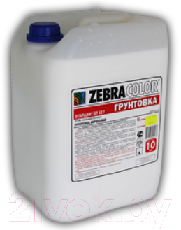 Грунтовка Zebracolor Зебразит GT 117 K - фото