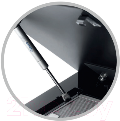 Вытяжка наклонная Akpo Kastos Glass Eco 60 WK-4