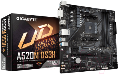 Материнская плата Gigabyte A520M DS3H