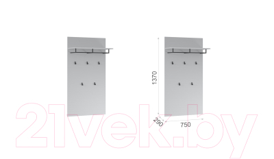 Вешалка для одежды Империал Йорк