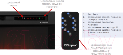 Электрокамин Dimplex XHD28L-INT
