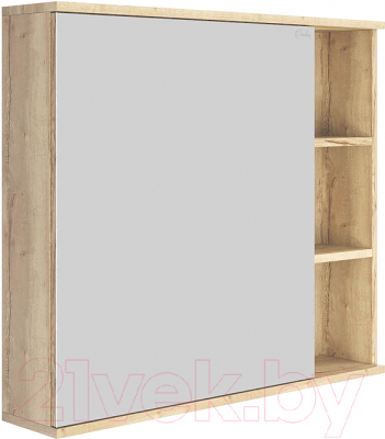 Шкаф с зеркалом для ванной Onika Легран 80.00У - фото