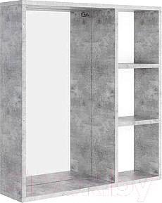 Шкаф с зеркалом для ванной Onika Девис 80.00У - фото