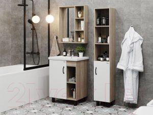 Шкаф-пенал для ванной Onika Тимбер 30.01 (403066)