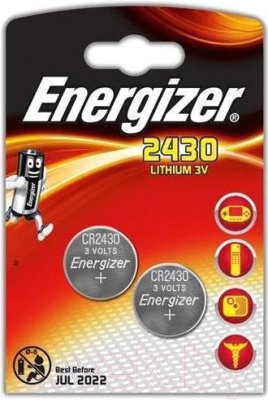 Батарейка Energizer Lithium CR2450 FSB2