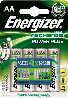 Комплект аккумуляторов Energizer E300626700 - фото