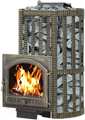 Печь-каменка Везувий Ураган Ковка 22 (205) 2017 - фото
