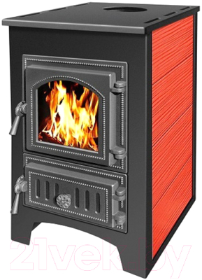 Печь-камин Везувий ПК-01 (270) (красный) - фото