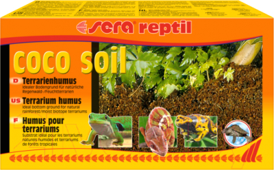 Грунт для террариума Sera Reptil Coco Soil / 32042 (650г) - фото