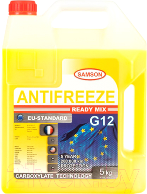 Антифриз SAMSON EU-Standard G12 - фото