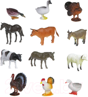 Набор фигурок игровых Bondibon Ребятам о зверятах / ВВ1635