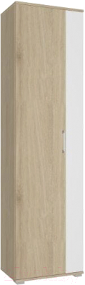 Шкаф-пенал ТриЯ Эрика (дуб сонома/белый) - фото