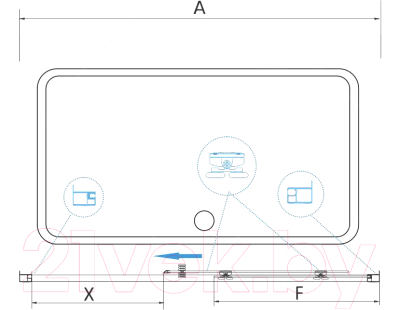 Душевая дверь RGW 32091415-11