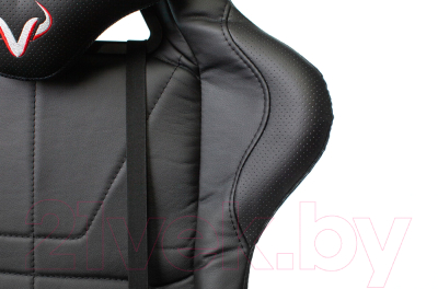 Кресло геймерское Бюрократ Zombie Viking 5 Aero Black Edition (искусственная кожа черный)