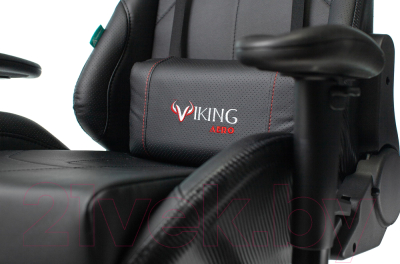 Кресло геймерское Бюрократ Zombie Viking 5 Aero Black Edition (искусственная кожа черный)