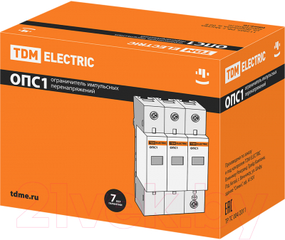 Ограничитель перенапряжения TDM SQ0201-0007