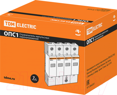 Ограничитель перенапряжения TDM SQ0201-0008