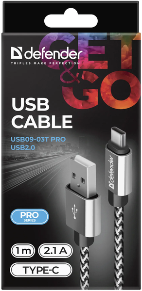 Кабель Defender ACH01-03T PRO / 87809