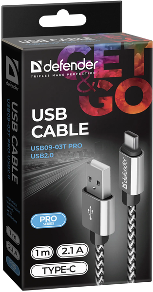 Кабель Defender ACH01-03T PRO / 87809