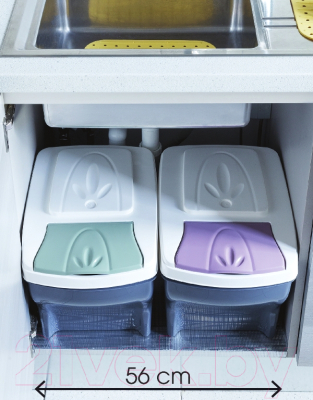 Система сортировки мусора Bama Poker Trio