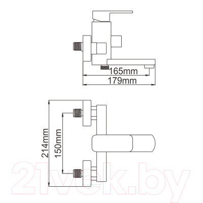Смеситель Ledeme L73233