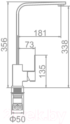 Смеситель Ledeme L74033